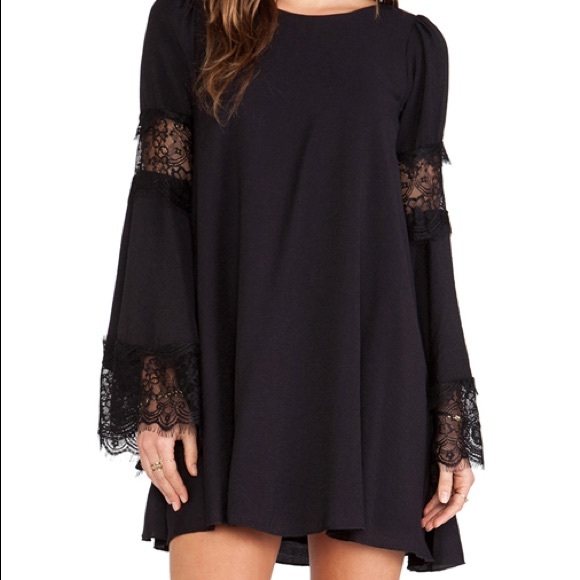 For Love And Lemons Dresses & Skirts - For Love & Lemons black festival dress XS